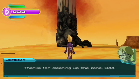 Code Lyoko: Quest for Infinity screenshot 3 for PSP
